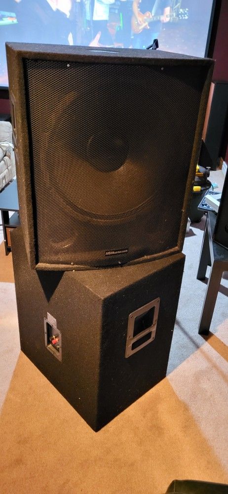 18 Inch Subwoofer Pair It Works