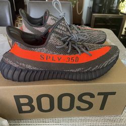 Mens Adidas Yeezy Beluga Gray 350 V2 12.5 Sneakers 