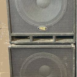 CGM speaker Cabinets, Model: ARB-118-2. 800 Watts