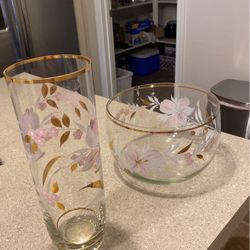 Flower Glass Vases 