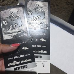 Raiders Vs Bronco Dec 7 2025