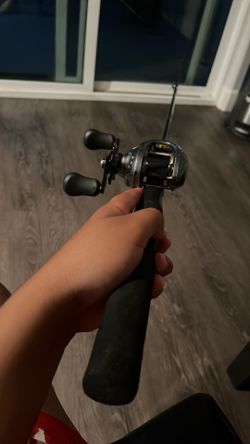 Shimano baitcaster  and Shimano rod