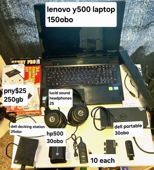 Lenovo Y500 Laptop And More