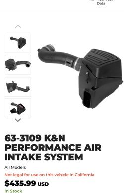 K&N AIR INTAKE