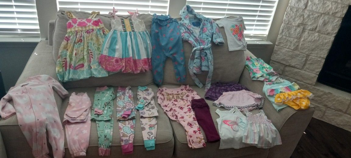 Adorable Girls Clothes! 12 Months-2T - Barely Worn