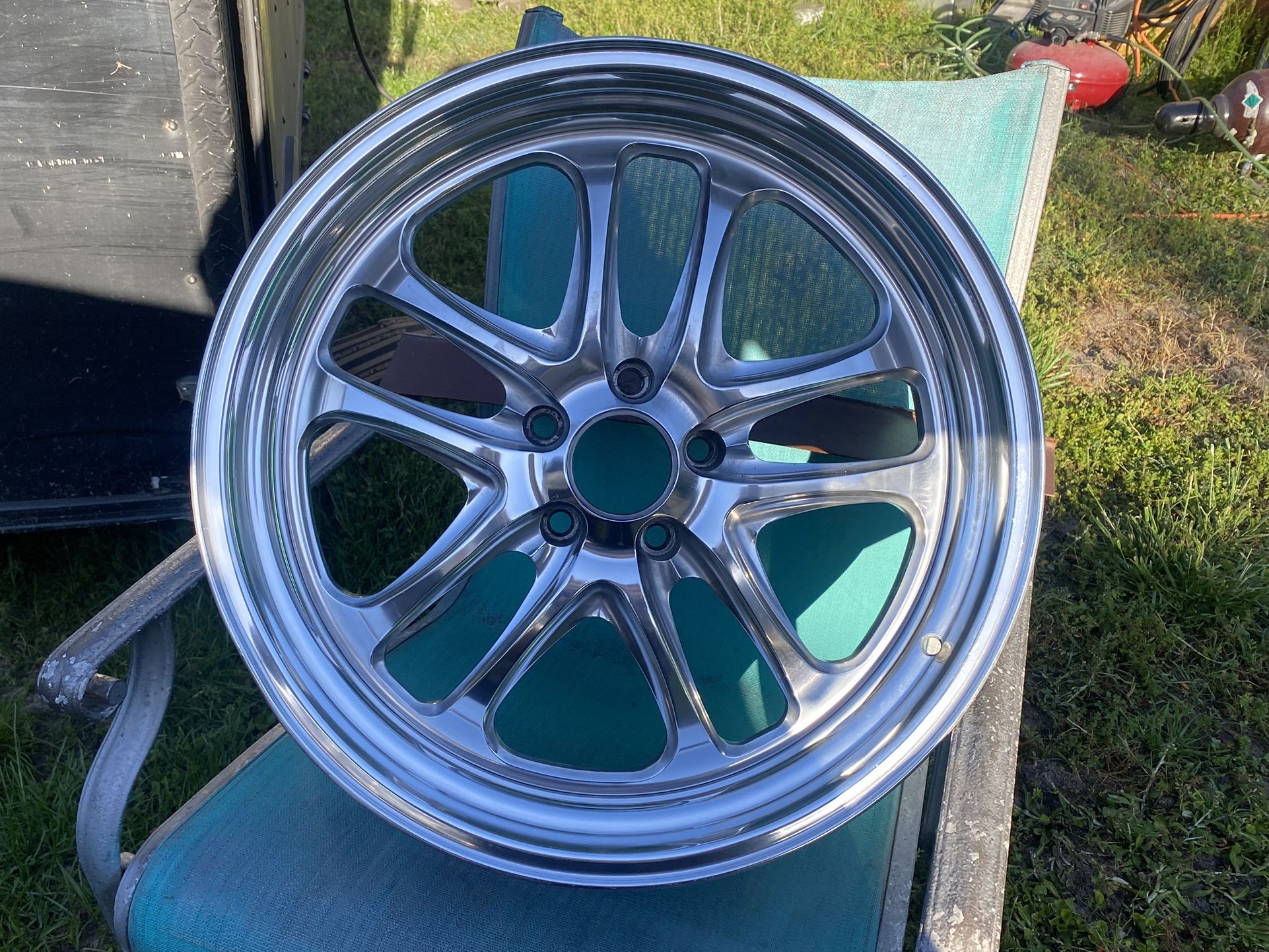 20x8 Polished Aluminum Wheels