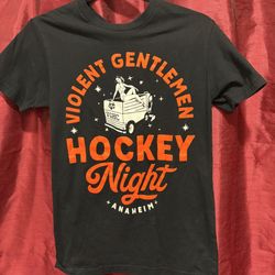 Violent Gentleman Hockey Night Anaheim  XS