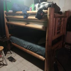 Idaho Log Bunk Bed