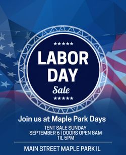 Tent sale !