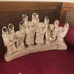 Stone Menorah By Ellen Lord 