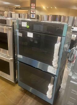 Double wall Oven Ge Profile 30 Inches Wide Stainless Steel With Swing Doors