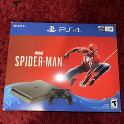 Ps4 Slim 1tb Spiderman Bundle