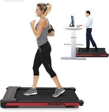 New Go Youth 2 in 1 Under Desk Treadmill,Red