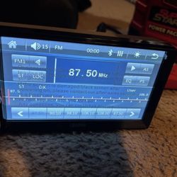 7 inch Double Din Car Radio With Apple CarPlay Android Auto 