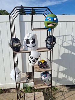 Halloween masks.
