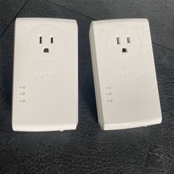 Zyxel PLA5456 Powerline Ethernet Adapters – AV2000, Gigabit (2-Pack)