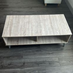 USED COFFEE TABLE $15 Slight Damage 