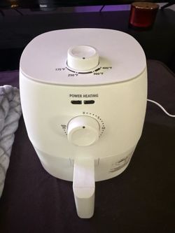 Mainstays 2.2 QT Air Fryer Arctic White Automatic Shutoff