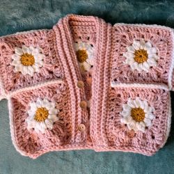 Toddler Daisy Cardigan 