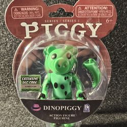 MiniToons PIGGY Series 1 DINOPIGGY 3.5" Action Figure Exclusive DLC Code New!