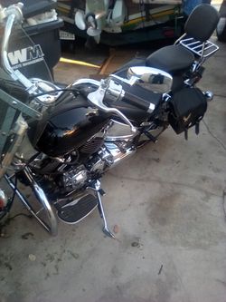 2003 Black and Chrome  V-Star 650