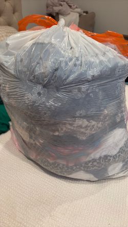 Bag of plus size clothes