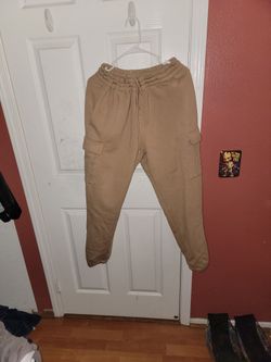 Fleece Joggers Cargo Pants