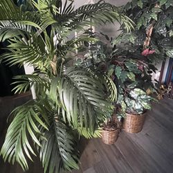 3 Fake Plants 