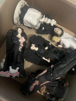 Antique Vintage Angel Statues