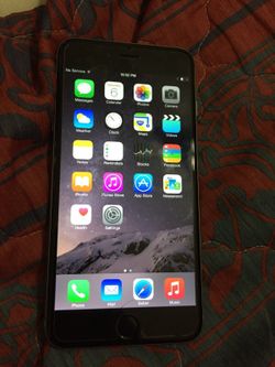 IPHONE 6 plus. Factory unlocked works with any carrier