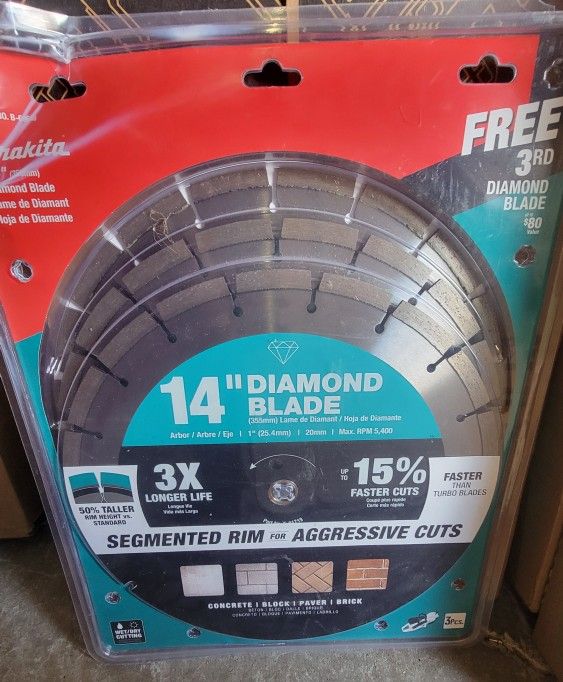 Makita Diamond Blade 14" ( B-69646)