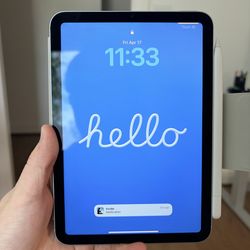 iPad Mini 7 Cellular + Case