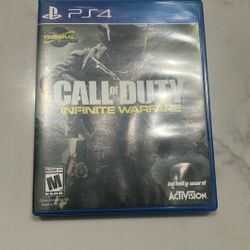 Call Of Duty Infinite Warfare PS4 