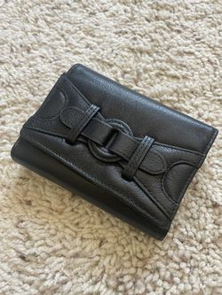 FREE Black Genuine Leather Womens Wallet