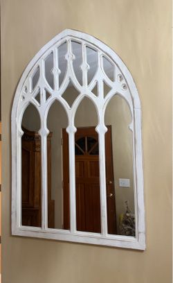 Mirror White Cathedral Style