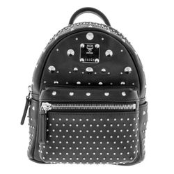 MCM Backpack Small Black Backpack 