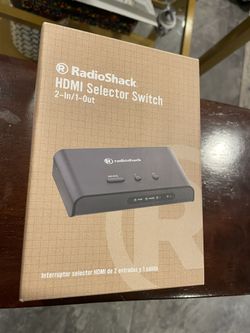 RadioShack HDMI Selector Switch 2 In 1 Out
