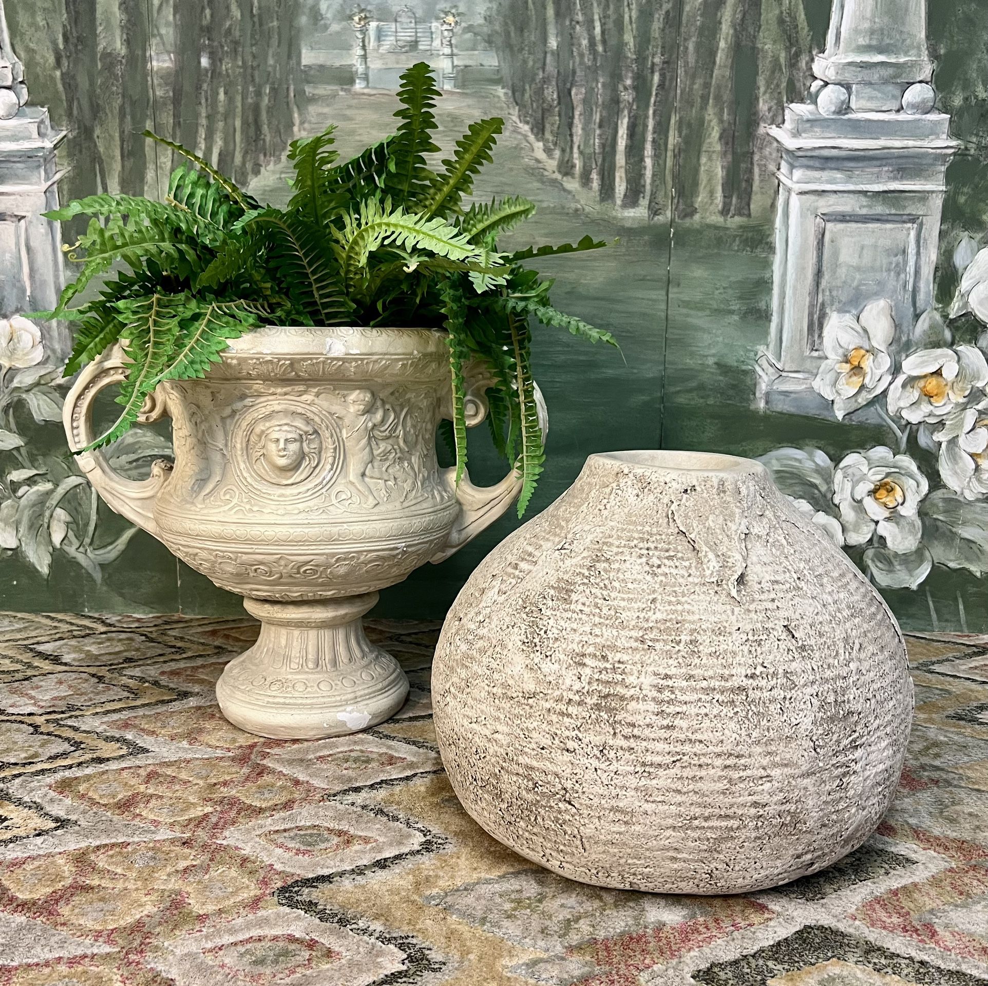 Plant Pot And Decorative Vase