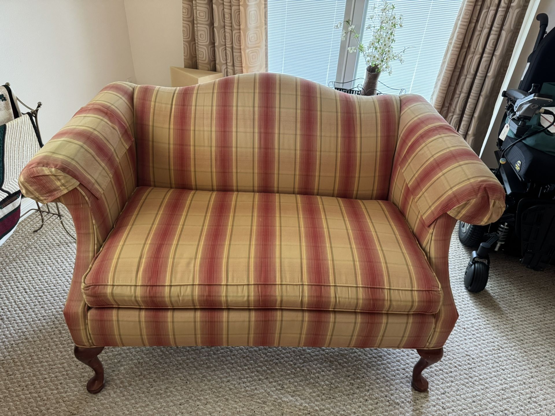 Pristine Conover Chair Company Wingback Antique Sofa