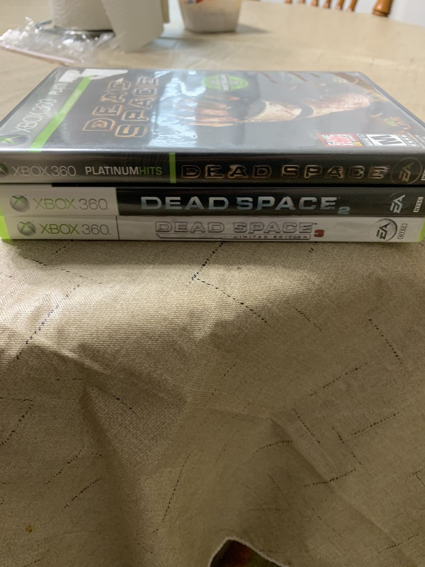 Dead space 1,2,and 3 xbox 360
