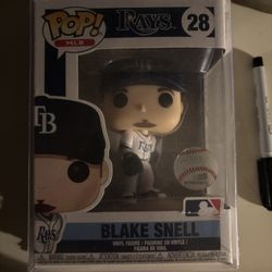 Funko Pop MLB: Tampa Bay Rays Blake Snell #28