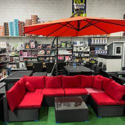 Patio Furniture Set- Muebles De Patio 