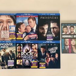 Brand New Blu-ray / DVD movies lot