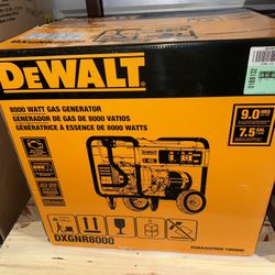 Dewalt 10000 / 8000-Watt Electric Start Gas Powered Portable Generator 