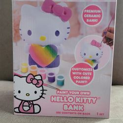 Hello Kitty Bank - Paint Your Own