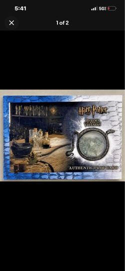 HARRY POTTER HEROES VILLAINS PROP CARD P6 MORTAR AND PESTLE 004/150