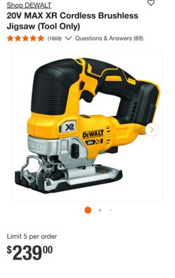 DEWALT JIG SAW