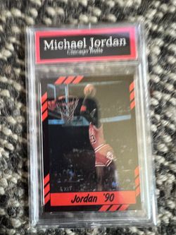 Michael Jordan 1990 Chicago Bulls Basketball Card
