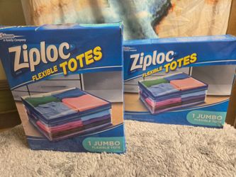 Ziploc flexible tote bags