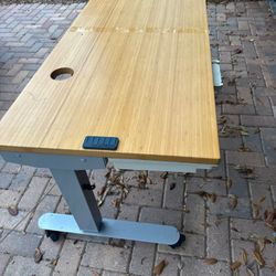 Sit-stand desk, electric